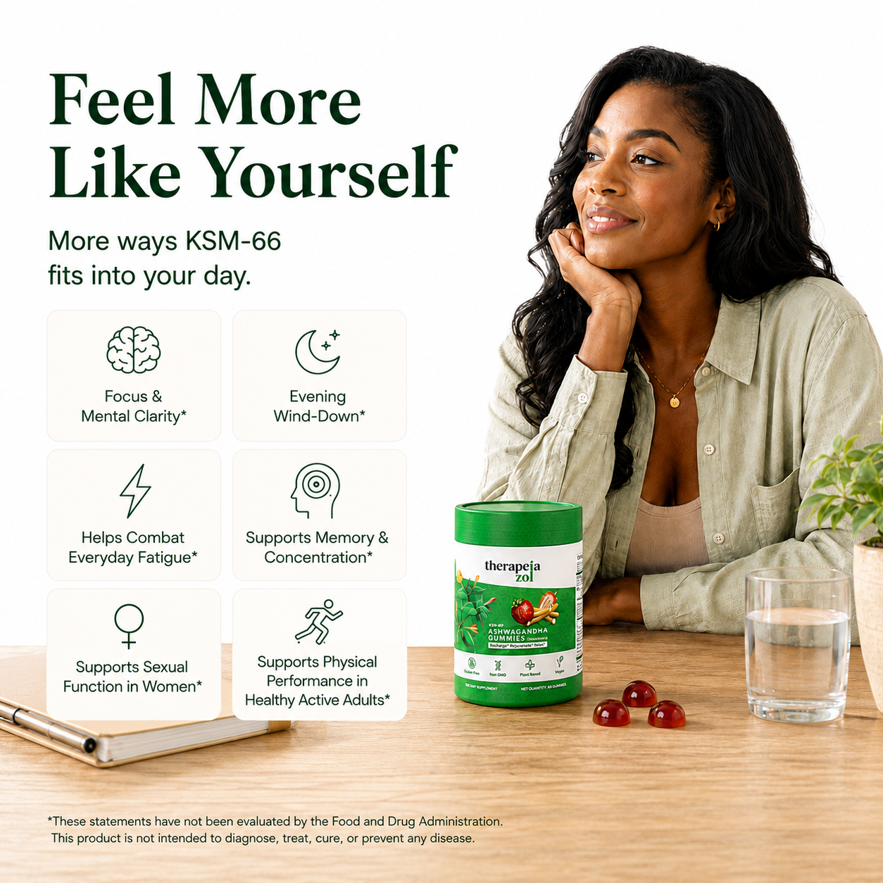 KSM-66® Ashwagandha Gummies (Strawberry)