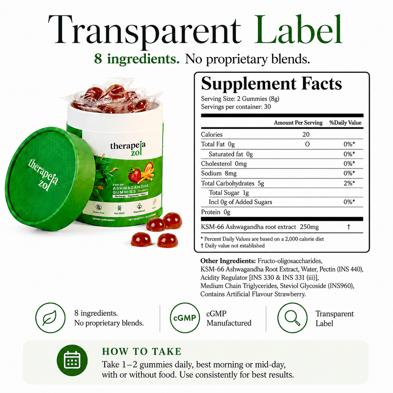 KSM-66® Ashwagandha Gummies (Strawberry)