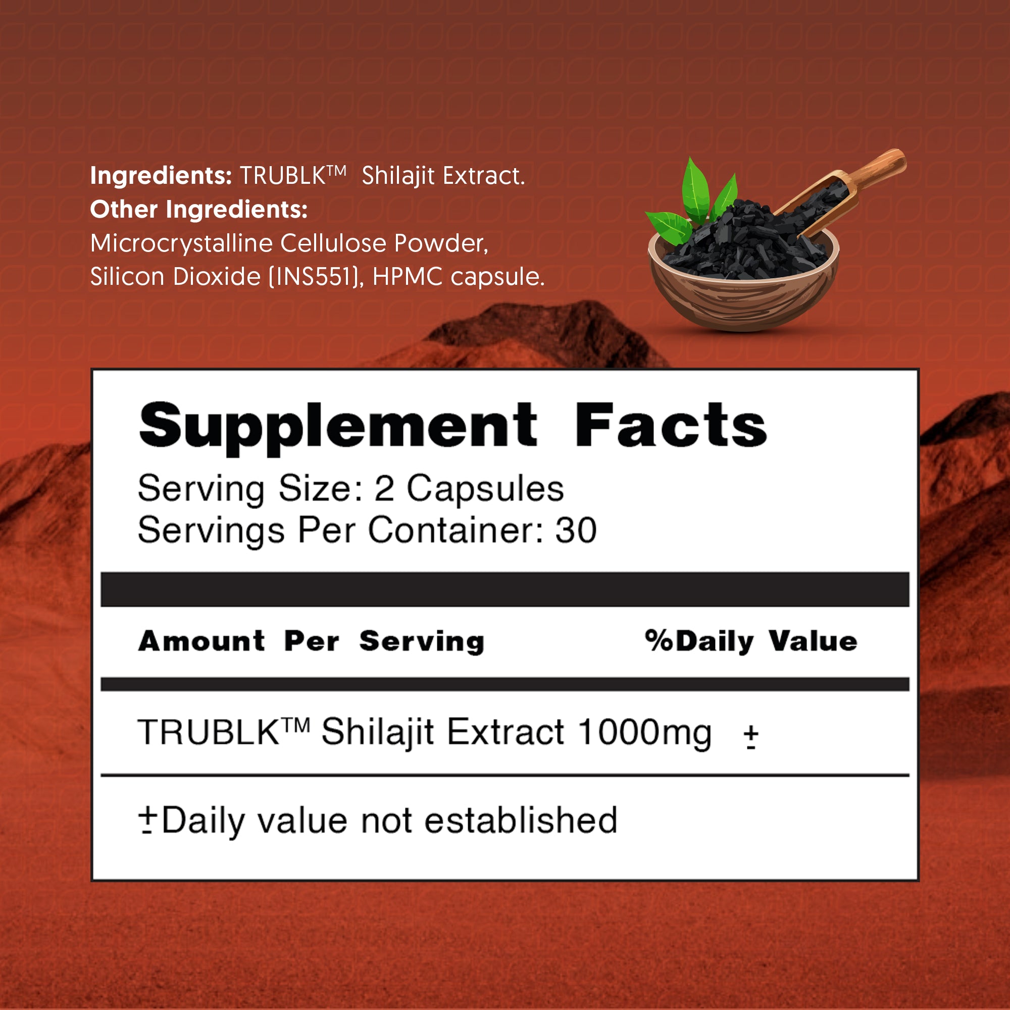 TRUBLK™ Shilajit Capsules