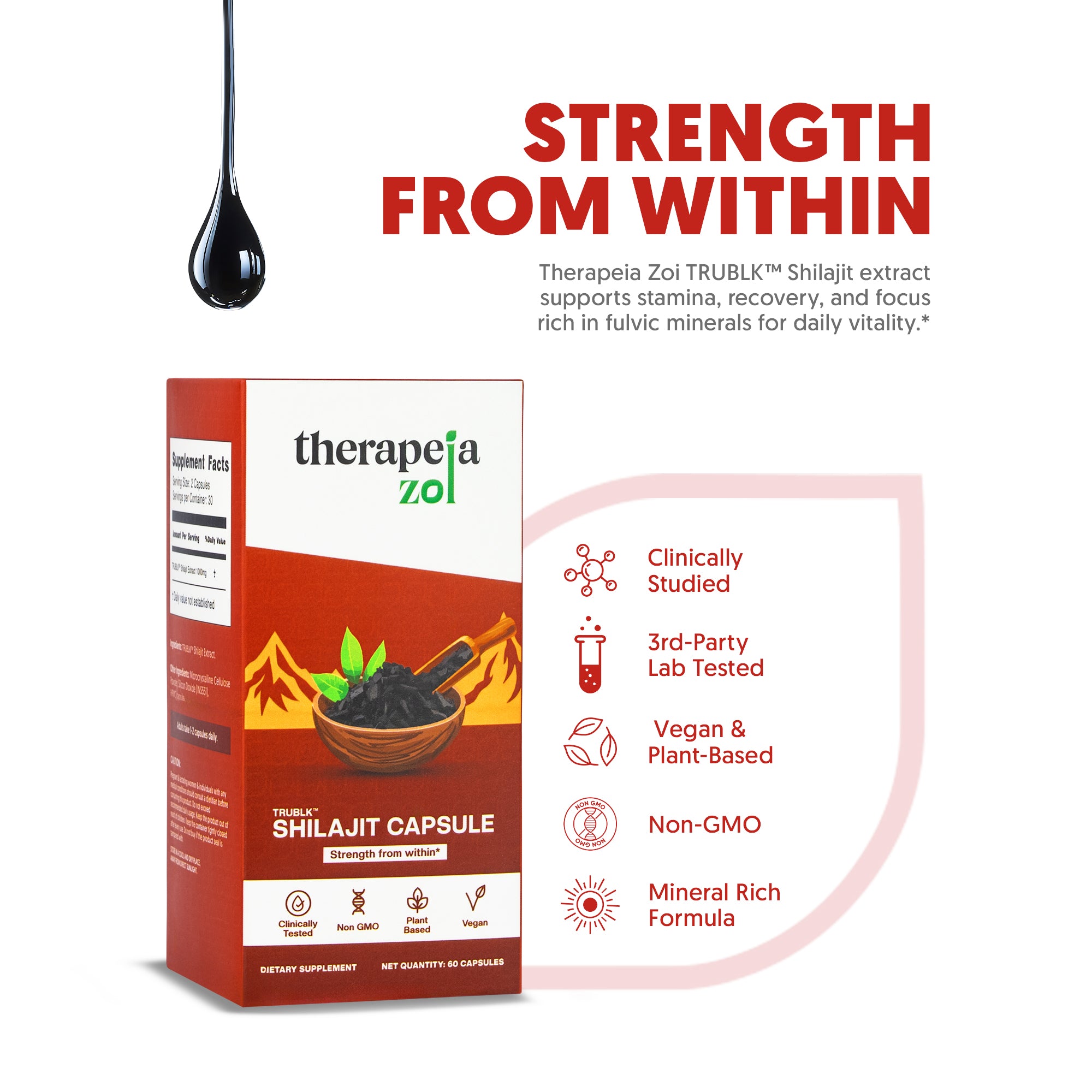 TRUBLK™ Shilajit Capsules