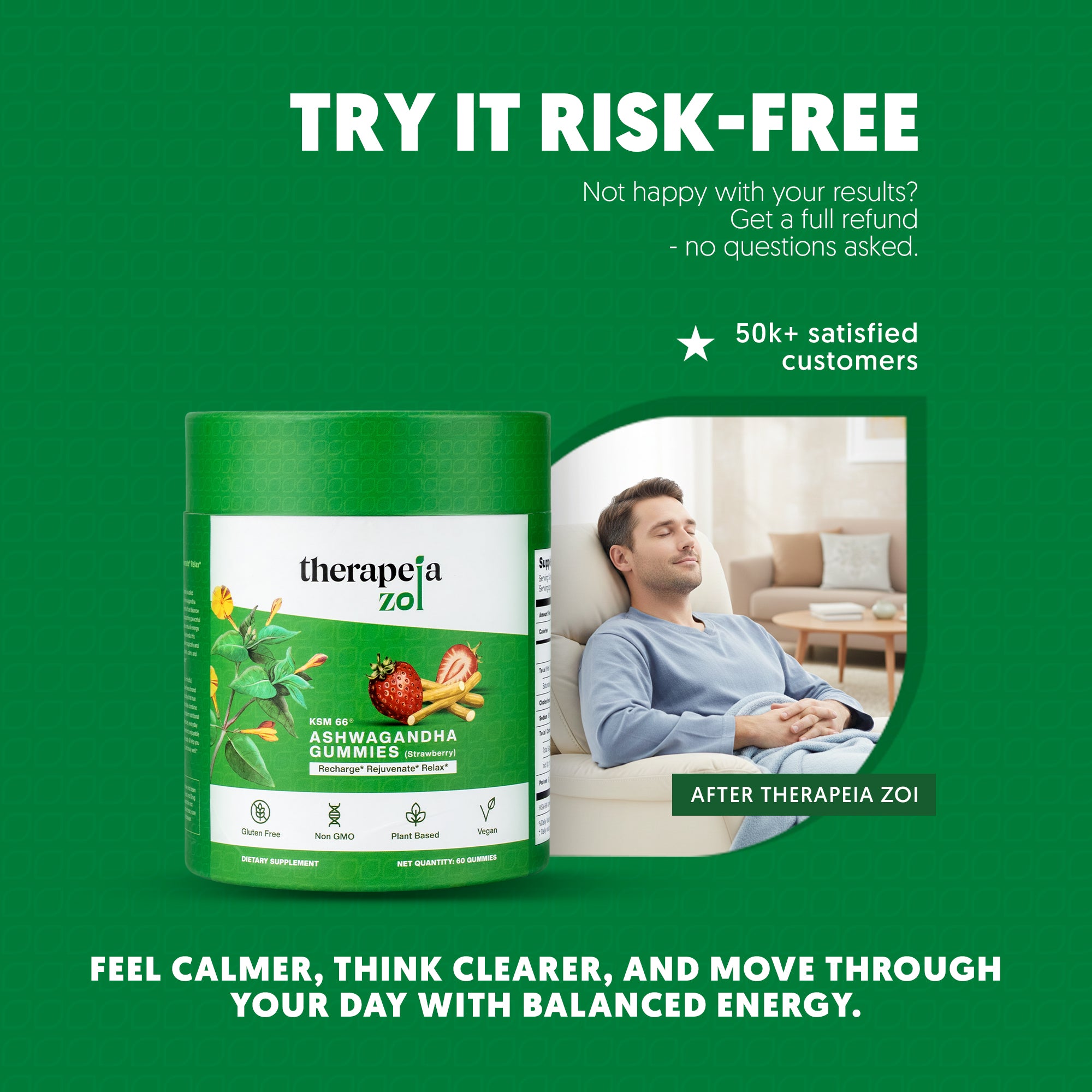 KSM-66® Ashwagandha Gummies (Strawberry)